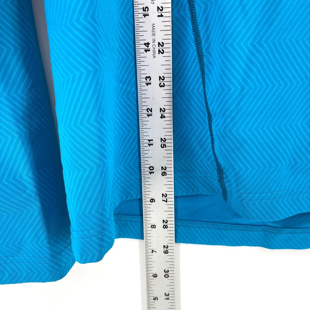 Nike Pro‎ Combat Hyperwarm Lite Mens XL Blue 1/4 Zip Pullover Training Top - Picture 6 of 10